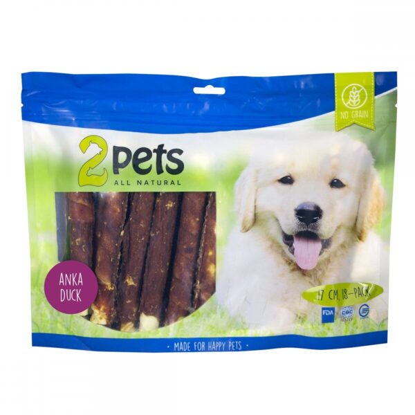 2Pets Tyggerull med Andefilet 18-pack