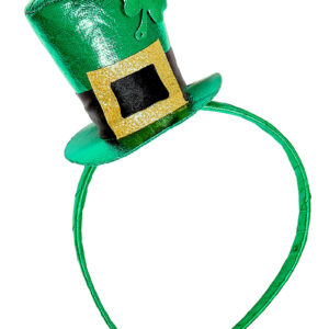 Grønn St. Patricks Mini Flosshatt