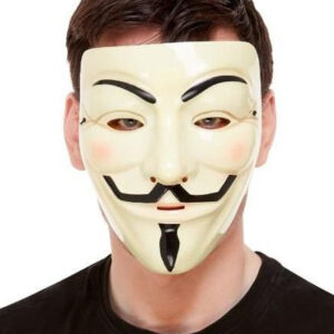 Guy Fawkes - V for Vendetta / Anonymous Maske