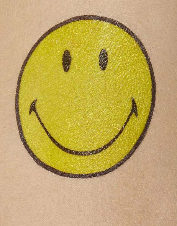 9 stk Smiley Midlertidige Tatoveringer