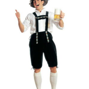 Lederhosen - Selebukse For Oktoberfest - Mørk Grønn