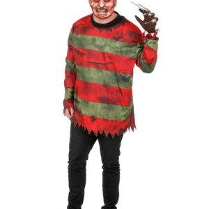 Freddy Krueger Kostyme sett 3 Deler