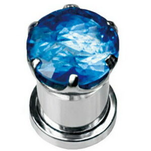 Enchanted Blue Stone - Piercing Plugg