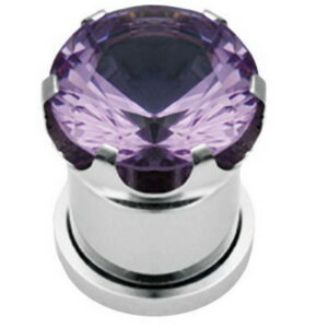 Enchanted Purple Stone - Piercing Plugg