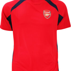 Rød Lisensiert Arsenal T-Skjorte Unisex