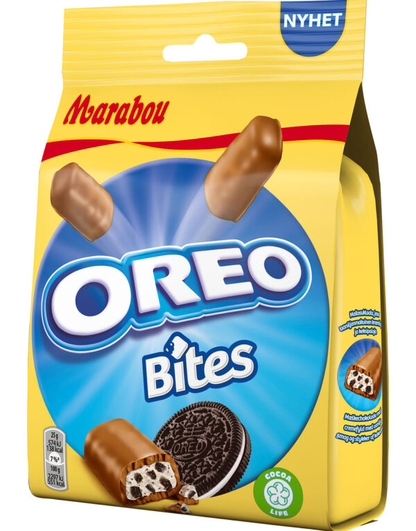 Oreo Bites - Sjokoladebiter 140 gram