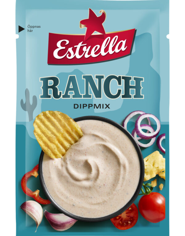 Ranch dipmix 26 g - Med mild tomat-