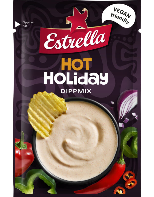 Hot Holiday dipmix 26 g - Med HET paprika- og løksmak