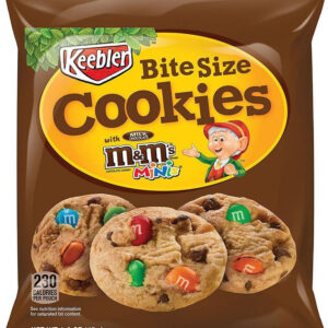 Pose med Små Cookies og M&M Sjokolade (USA Import)