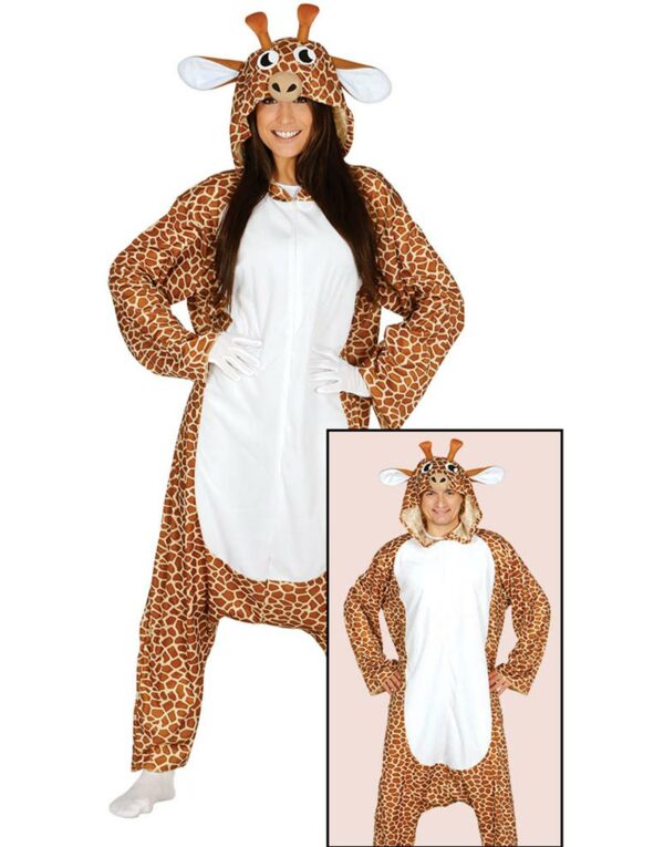 Giraff Kigurumi Unisex Kostyme