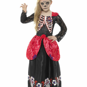 Day of the Dead Barnekostyme til Jente