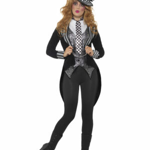 Miss Mad Hatter Inspirert 4 Delers Kostyme