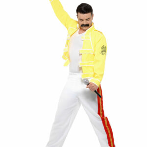 Lisensiert Freddie Mercury Herrekostyme