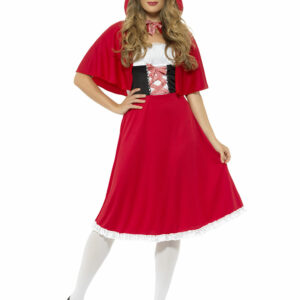 Red Riding Hood Inspirert Damekostyme 2 Deler