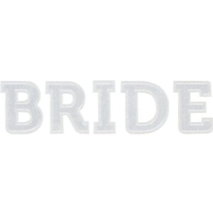 BRIDE Hvit Patch