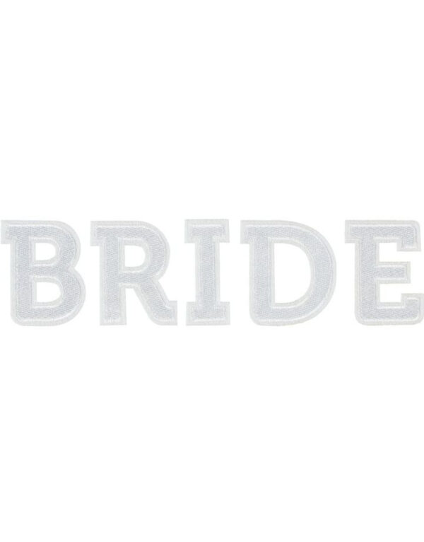 BRIDE Hvit Patch