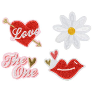 4 stk. Kiss Me - Patches