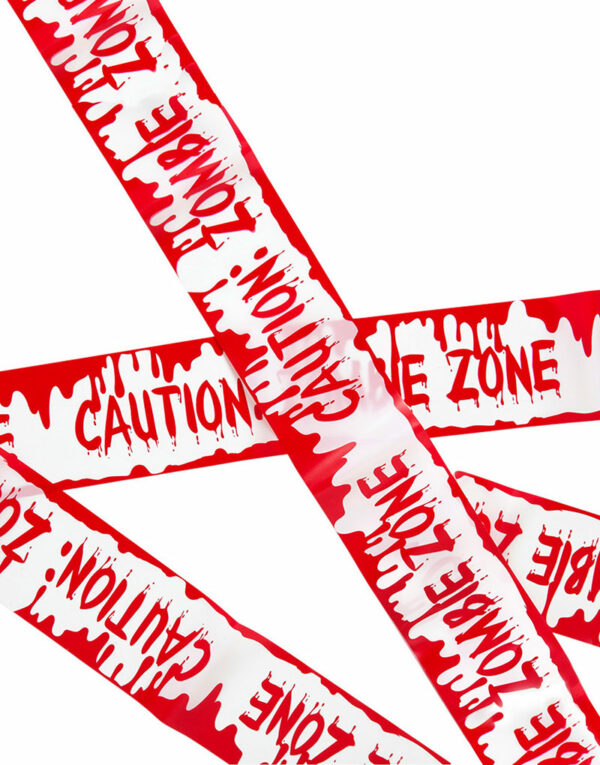 Caution Zombie Zone - Sperrebånd 7