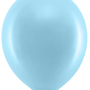 10 stk 30 cm - Lys Blå Pastellfargede Ballonger