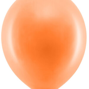 10 stk 30 cm - Orange Pastellfargede Ballonger