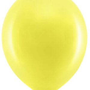 10 stk 30 cm - Gul Pastellfargede Ballonger