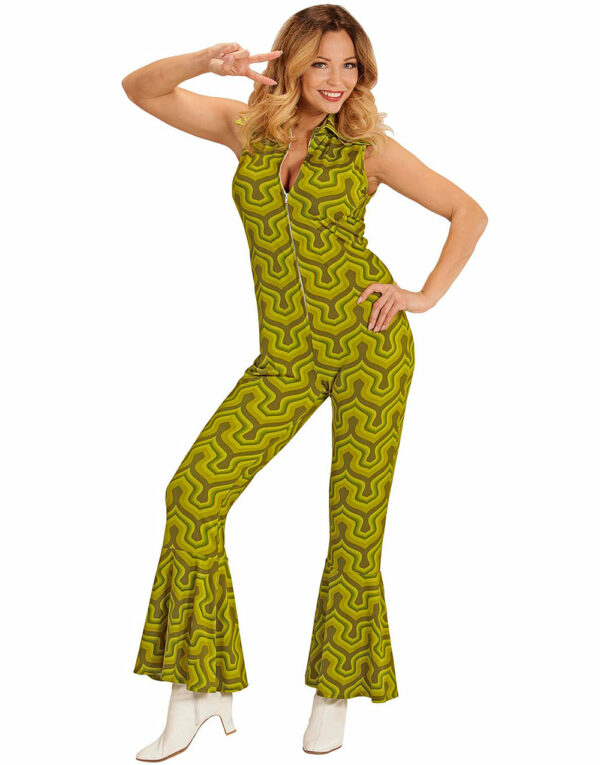 70 Talls Groovy Vibe Jumpsuit-Kostyme