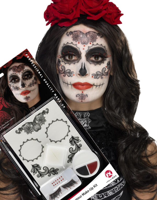 Senorita Lace - Day of The Dead Sminkesett