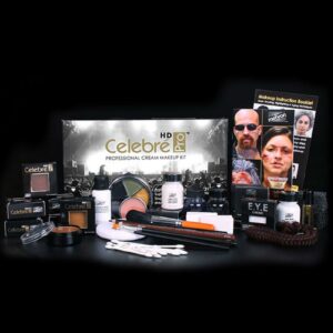 Dark Complexion Mehron Celebre Makeup Kit 34 Deler