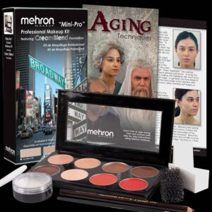 Medium Dark/Dark - Mehron Mini-Pro Student Makeup Kit