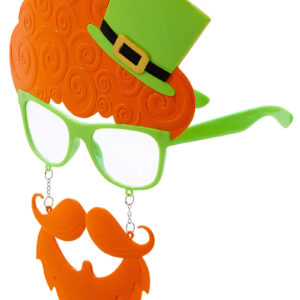St. Patricks Day Morobriller med Hatt og Skjegg