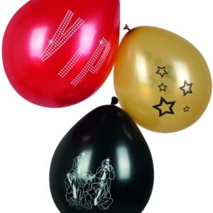 6 stk 25 cm Ballonger - VIP Party