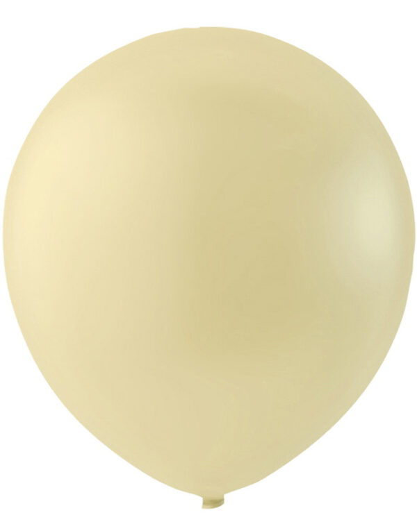 100 stk 13 cm - MEGAPACK - Ivory/Elfenben Små Ballonger