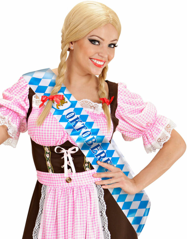 Rutete Oktoberfest Satin Ordensbånd