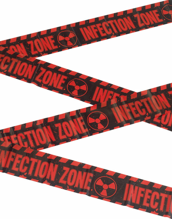 Zombie Infection Zone - Sperrebånd 6 meter