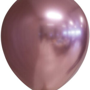 10 stk 30 cm - Rose Gullfargede Glossy Mirror Ballonger