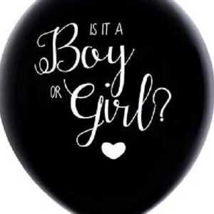 Is It A Boy Or Girl? - 46 cm Ballong med Konfetti til Gutt - Gender Reveal