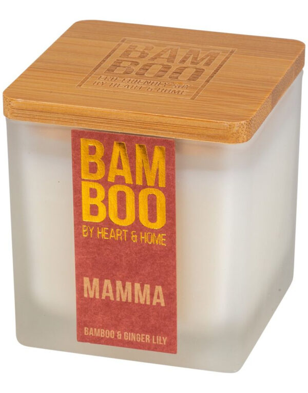 Mamma - Duftlys med Lukt av Bambus og Høstingefær