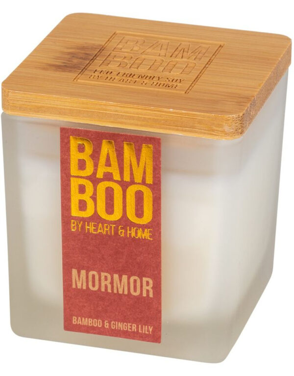 Mormor - Duftlys med Lukt av Bambus og Høstingefær