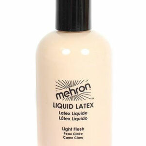 LIGHT Flesh Liquid Latex 133 ml Mehron Flytende Latex