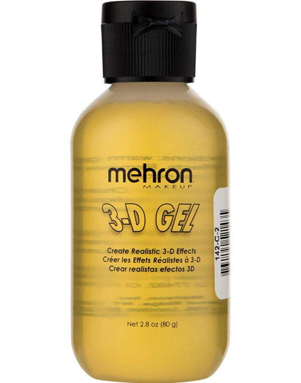 3-D Gelatin Effects 80 ml - Clear Mehron 3D Effekt Gel