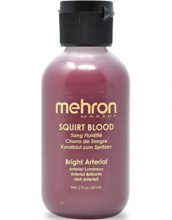 Performance Squirt Blood - Bright Aterial - 60 ml Profesjonelt Teaterblod