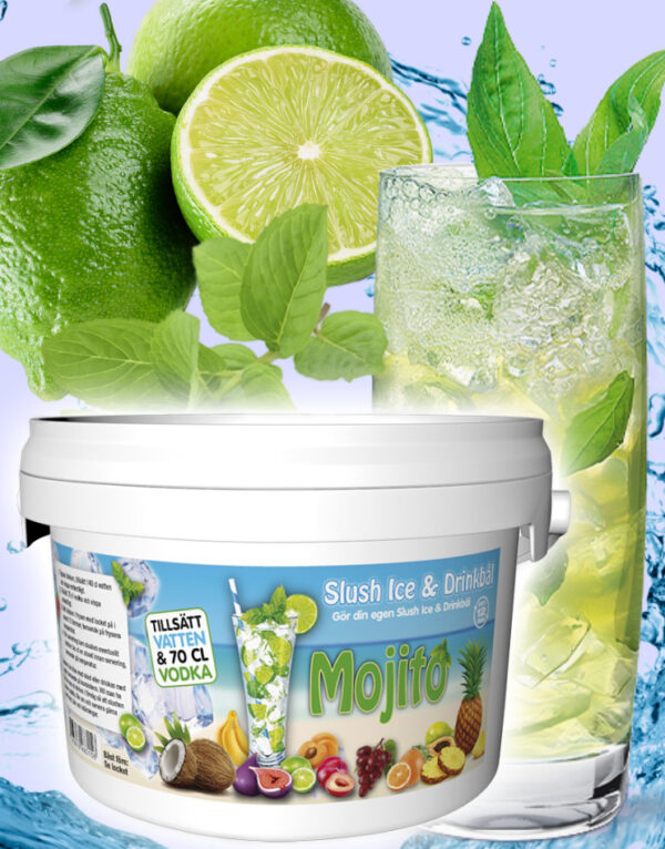 Mojito - Slush Ice & Drinkblanding