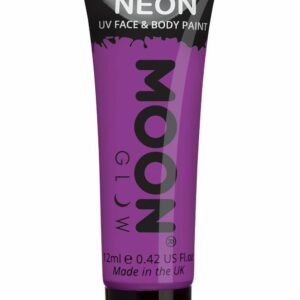 Lilla Neon UV/Blacklight Ansikt- og Kroppsmaling 12 ml