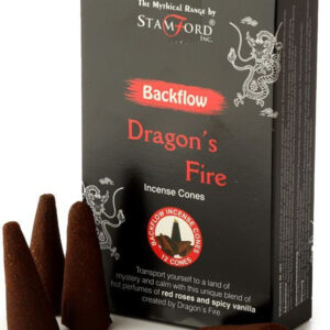 Dragon's Fire - 12 stk Stamford Backflow Røkelseskuber