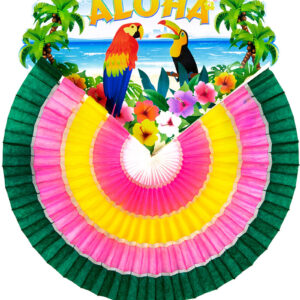 Aloha Tropical - Papirvifte 46 cm