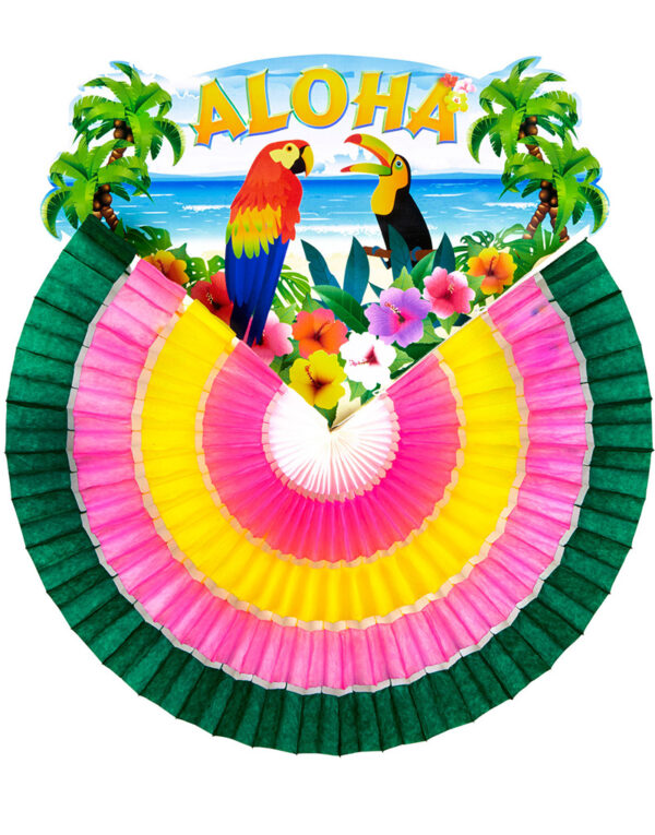 Aloha Tropical - Papirvifte 46 cm