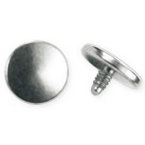Steel Button - Dermal Anchor Kule