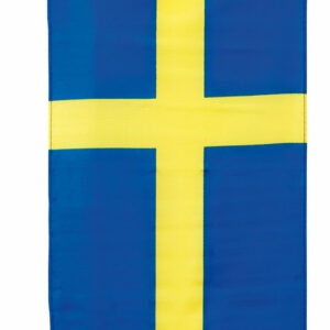 Svensk Håndflagg på Pinne 40x30 cm