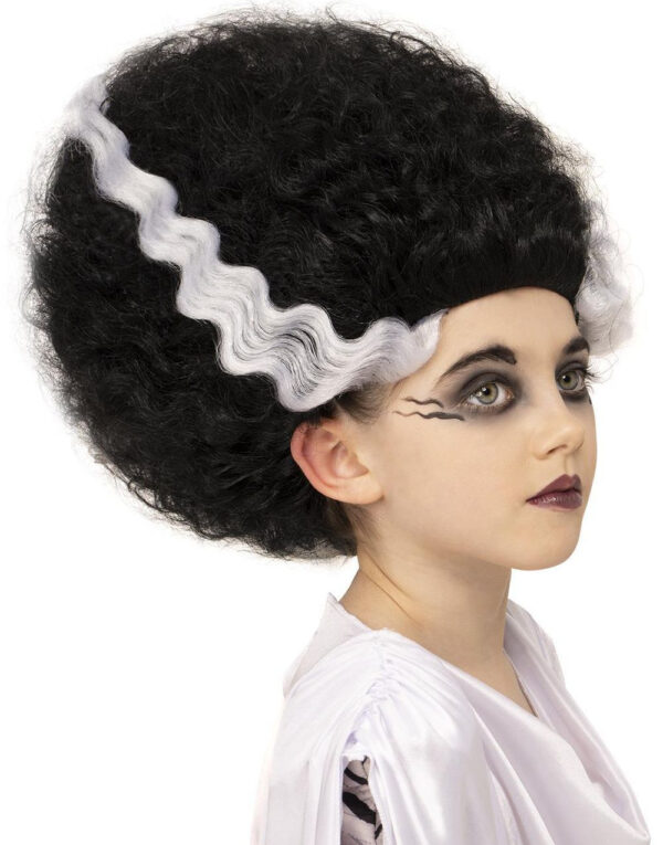 Bride of Frankenstein Lisensiert Barneparykk