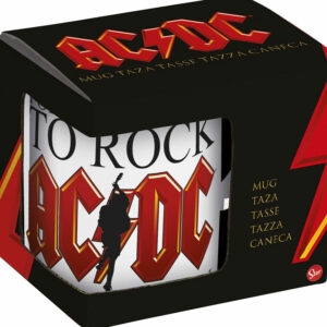 Lisensiert AC/DC Keramikk Krus